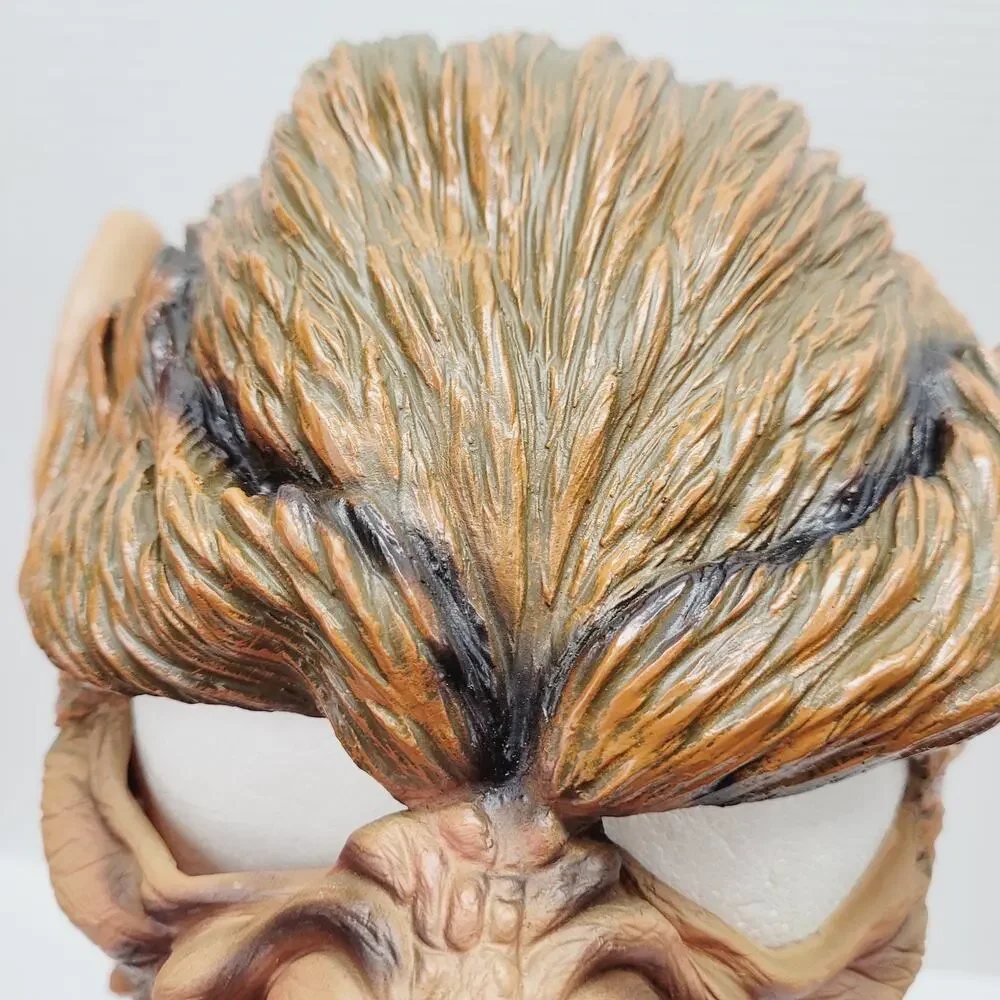 2004 Disguise Company Werewolf Halloween Mask Wolfman Heavy Rubber